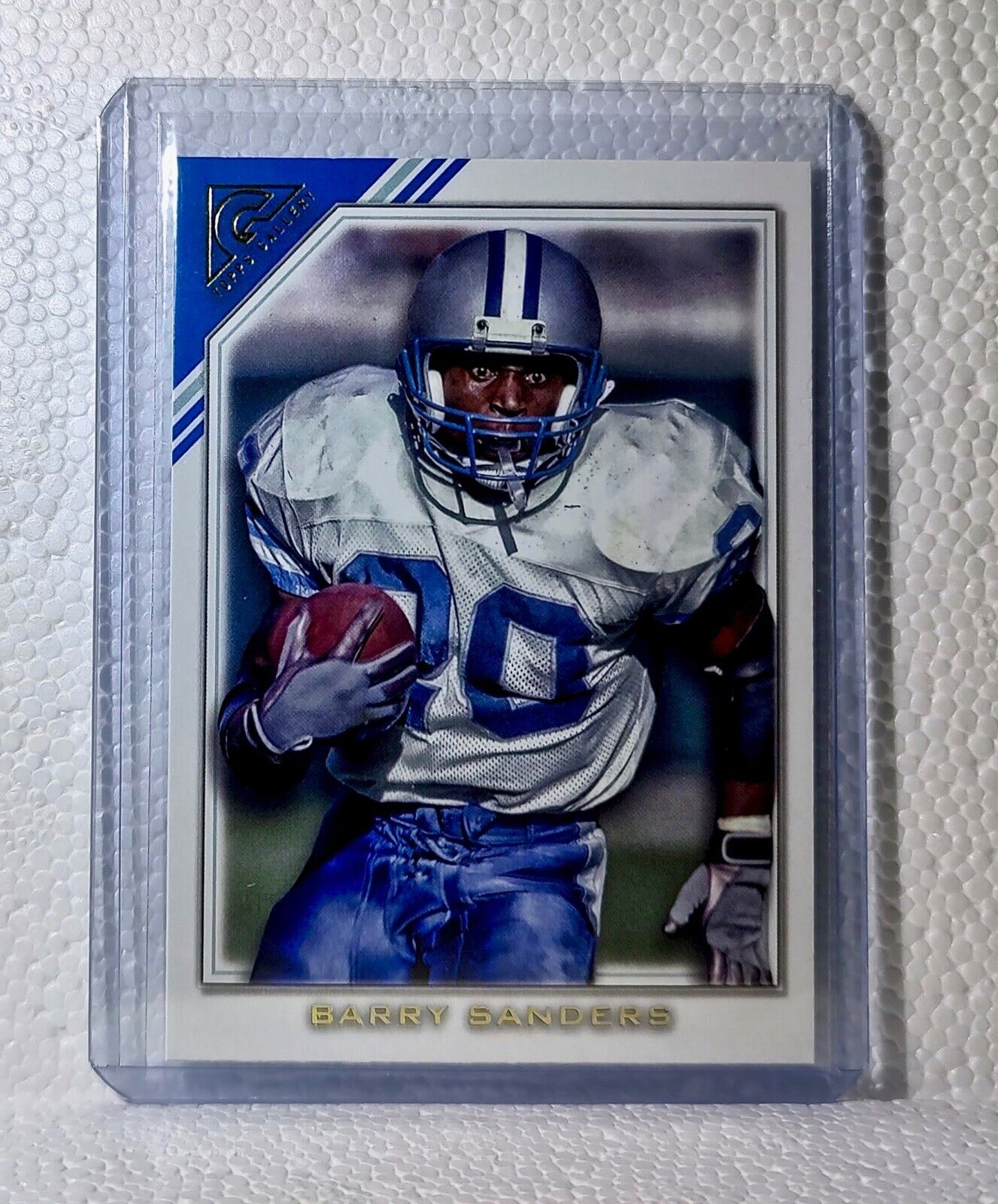 Barry Sanders 2023 Topps Gallery NFL #393 Composite Football Card Detroit Lions