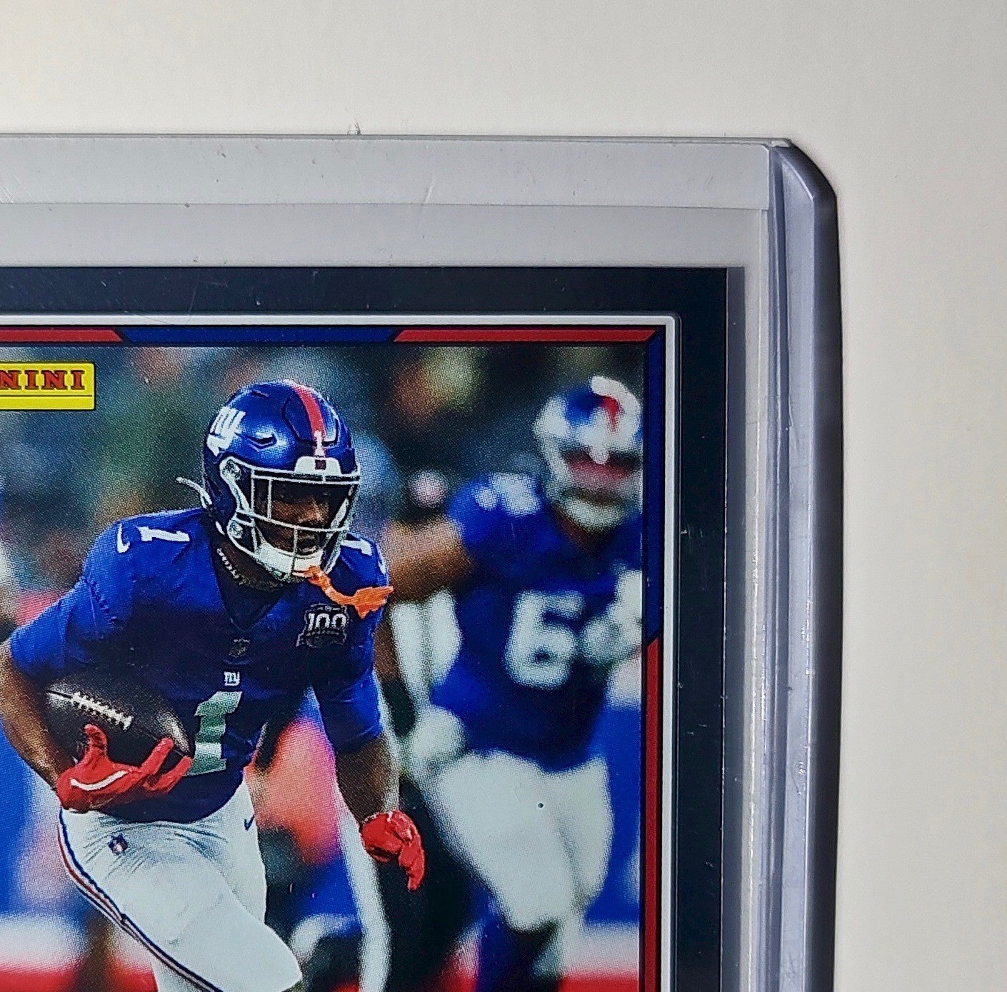 Malik Nabers 2025 Panini NFL #43 Foil Sticker Card New York Giants