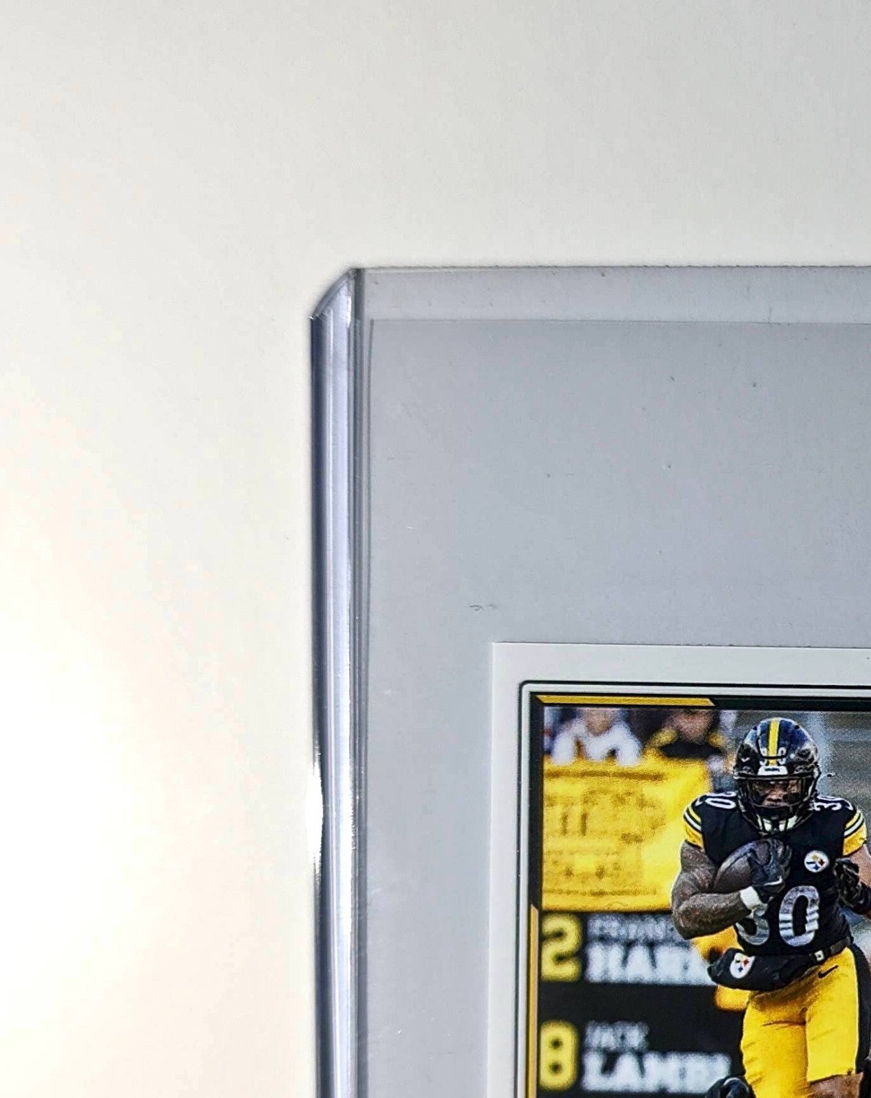 Jaylen Warren 2025 Panini NFL #153 Sticker Pittsburgh Steelers