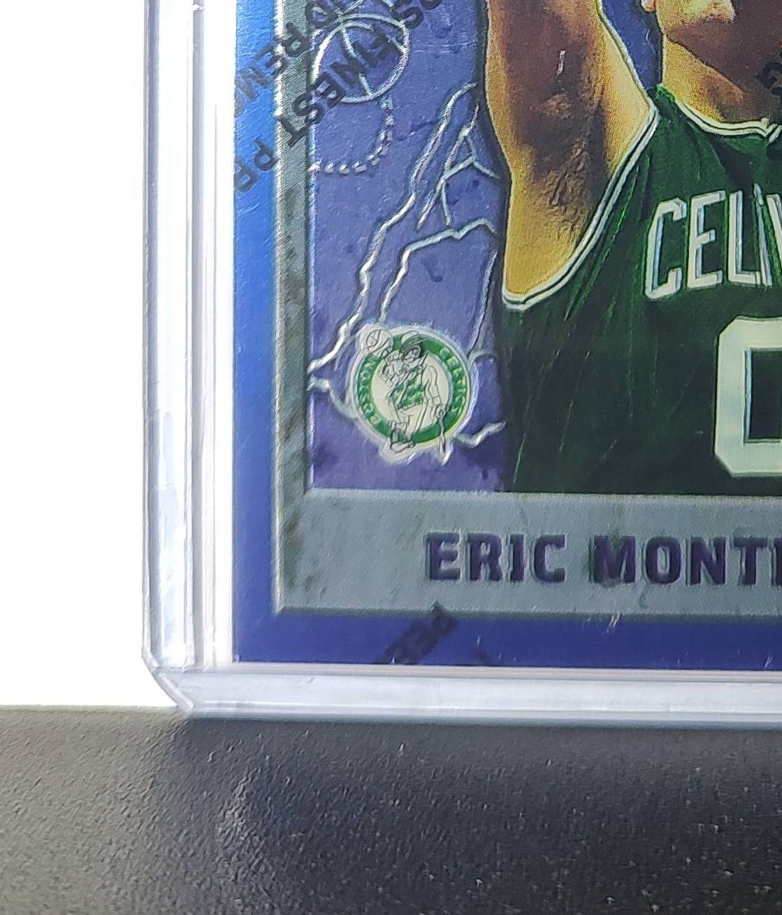 Eric Montross 1995-96 Topps Finest NBA #206 Card Boston Celtics