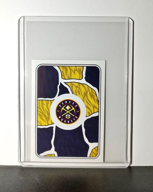 Logo 2024-25 Panini NBA #314 Sticker Card Denver Nuggets