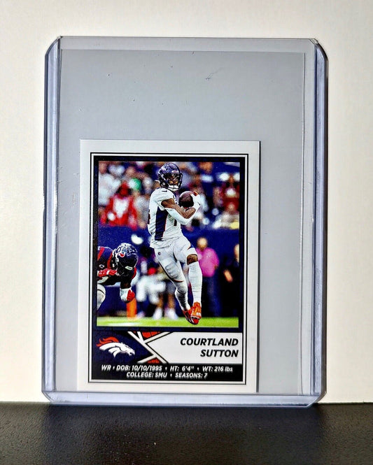 Courtland Sutton 2024 Panini NFL Sticker #238 Denver Broncos