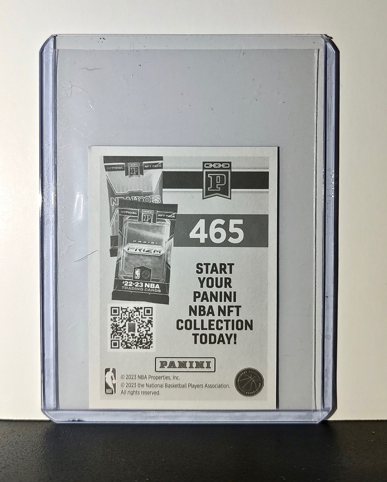 Victor Wembanyama 2023-24 Panini NBA #465 Foil Sticker San Antonio Spurs