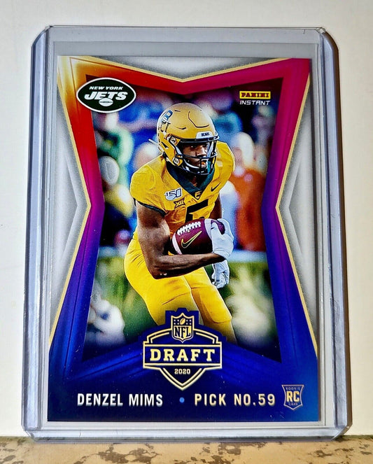 Denzel Mims 2020 NFL Draft Night NFL #21 Football Card Jets 1 of 476