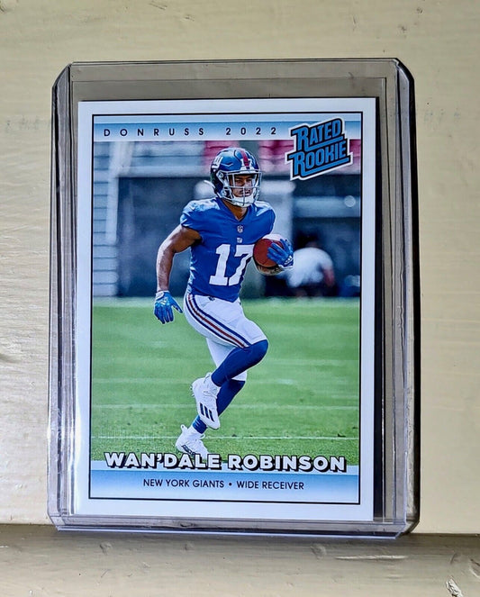 Wan'Dale Robinson 2022 NFL Panini #15 Rated Rookie Retro Football Card 1/4094