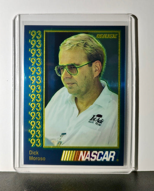 Dick Moroso 1993 Maxx Premier Plus Racing #124 NASCAR Card Moroso Performance