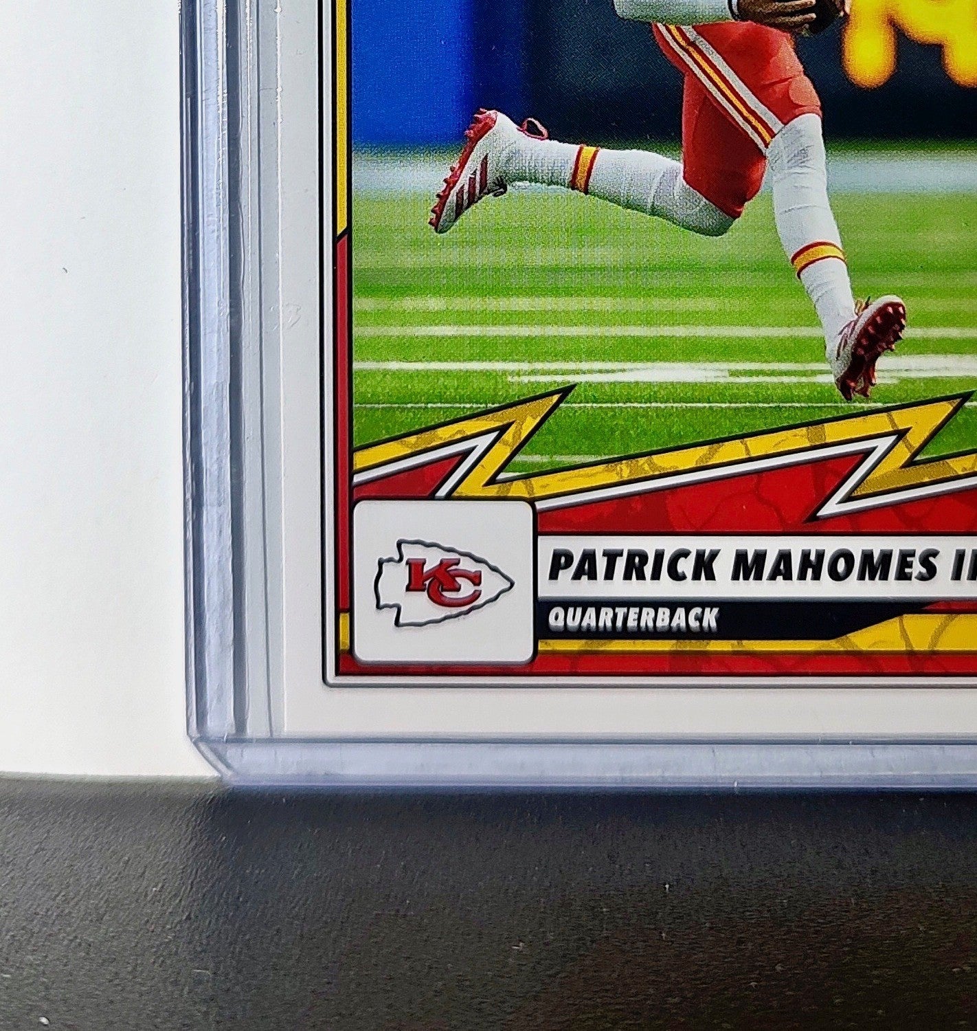 Patrick Mahomes II 2025 Panini NFL #15 Sticker Card Kansas City Chiefs