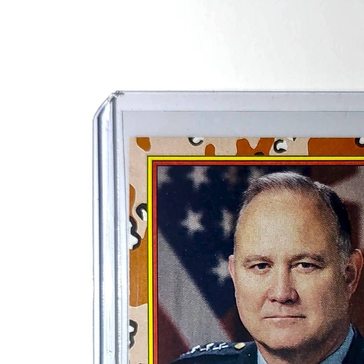 General H. Norman Schwarzkopf 1991 Topps Desert Storm #4 Card