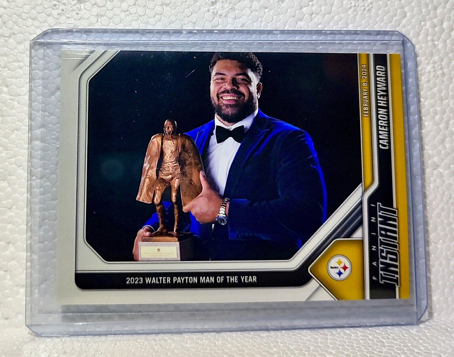 Cameron Heyward 2023 Panini NFL Walter Payton Man of the Year #211 Card 1 of 90