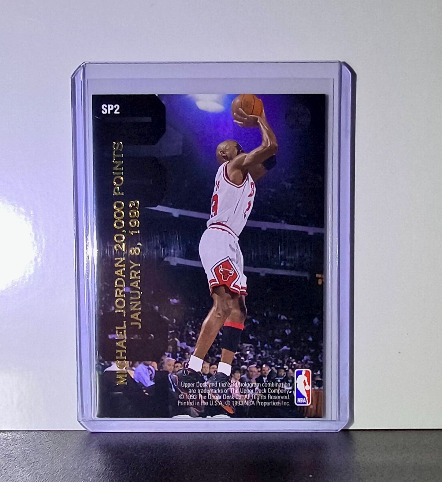 Michael Jordan Dominique Wilkins 1992-93 Upper Deck 20,000 Points #SP2 Card