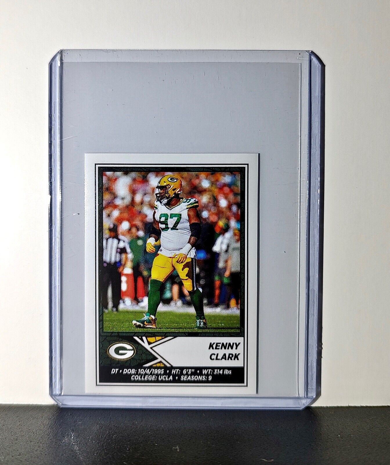 Kenny Clark 2024 Panini NFL Sticker #402 Green Bay Packers