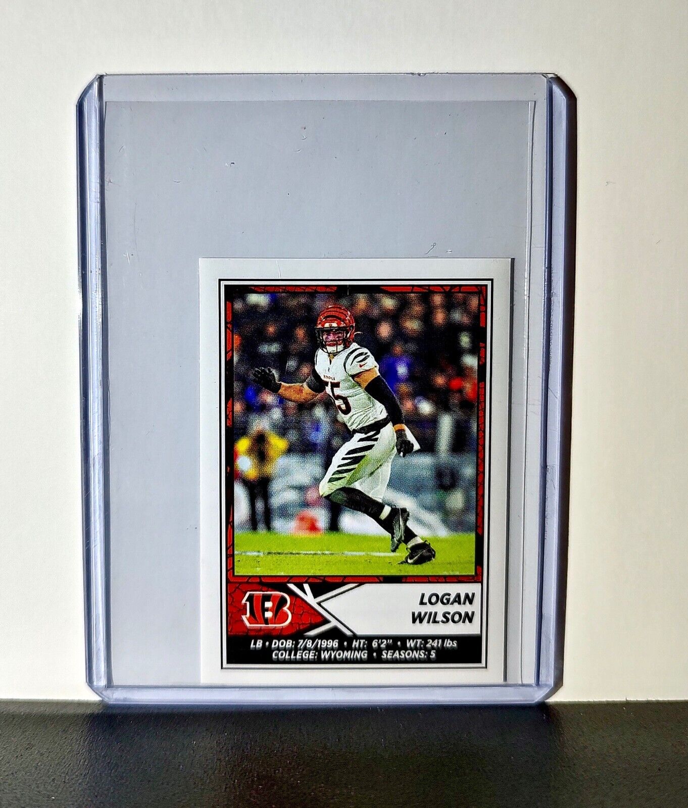 Logan Wilson 2024 Panini NFL Sticker #131 Cincinnati Bengals