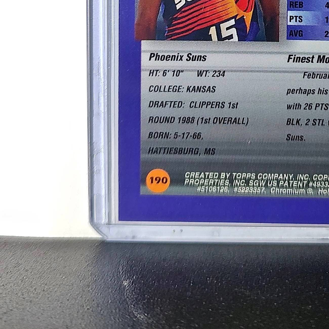 Danny Manning 1994-95 Topps Finest #190 Basketball Card