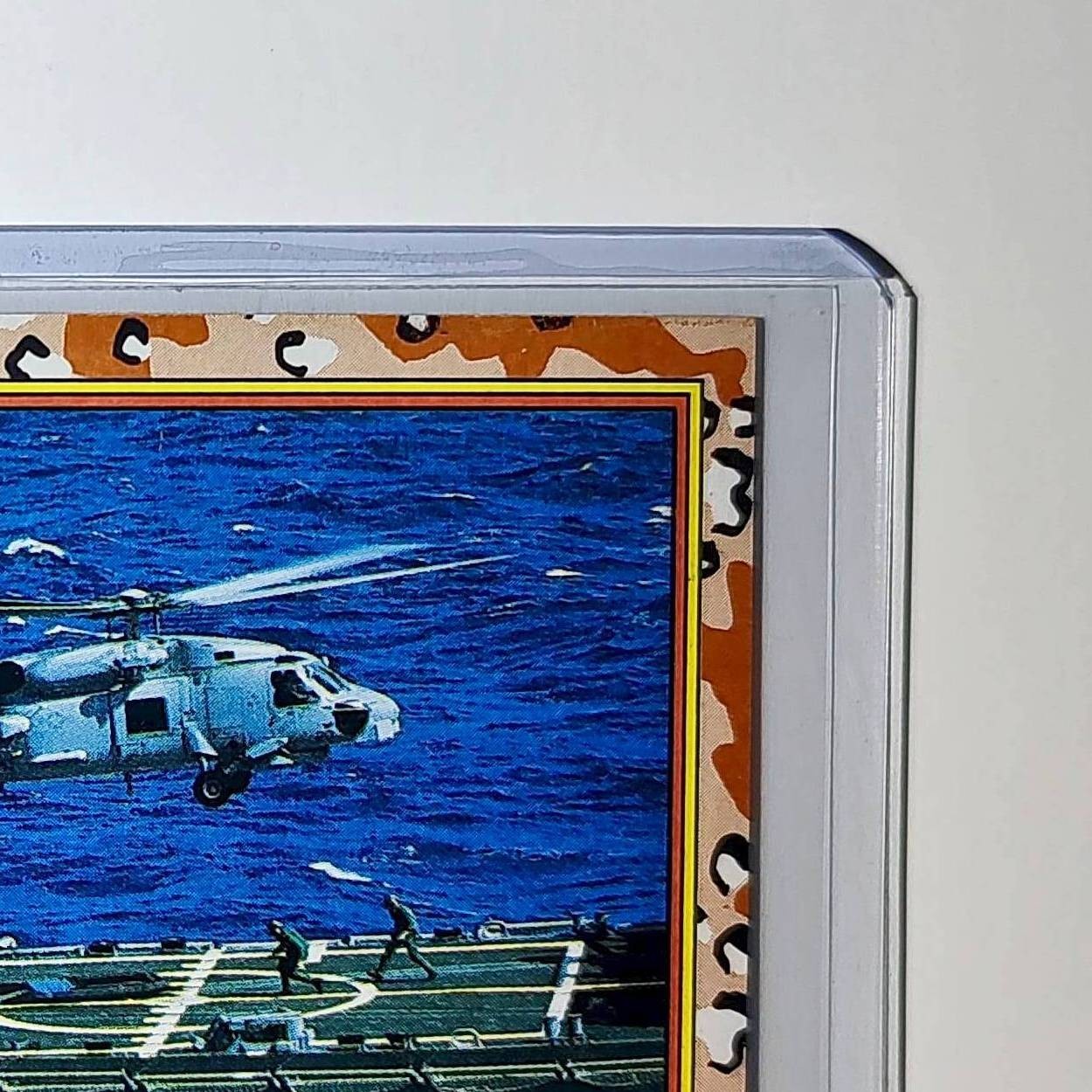 SH-60B Seahawk Helicopter 1991 Topps Desert Storm #10 Card