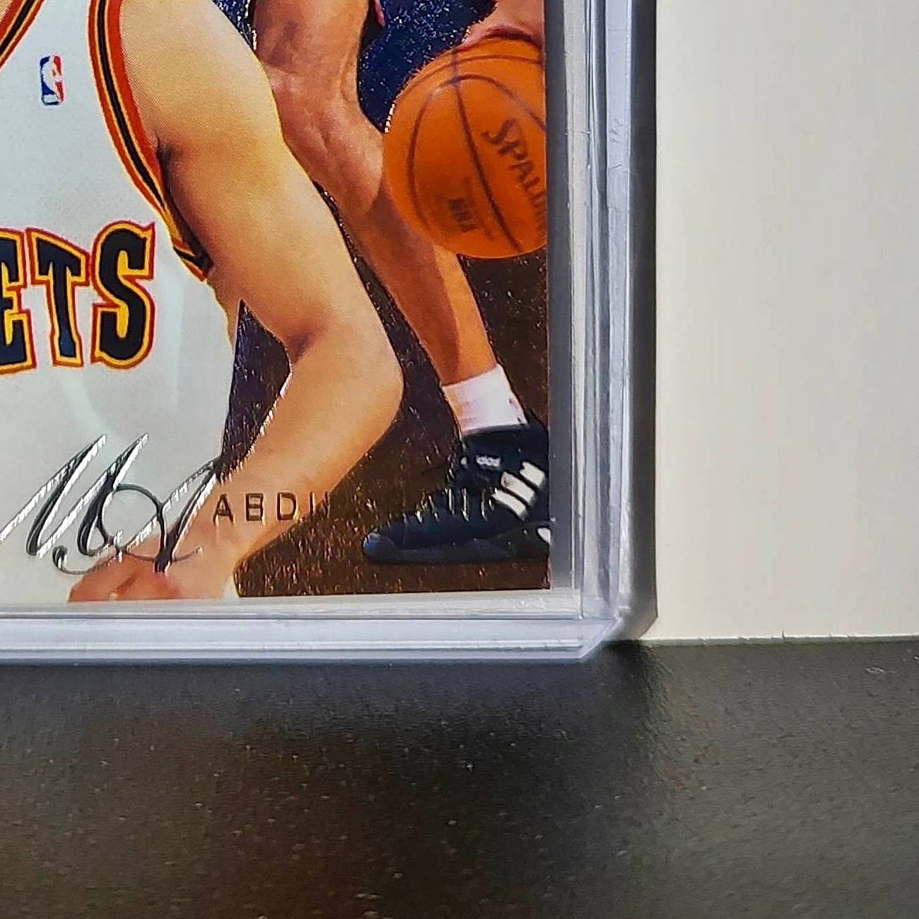 Mahmoud Abdul-Rauf 1995-96 Flair NBA #30 Card Denver Nuggets