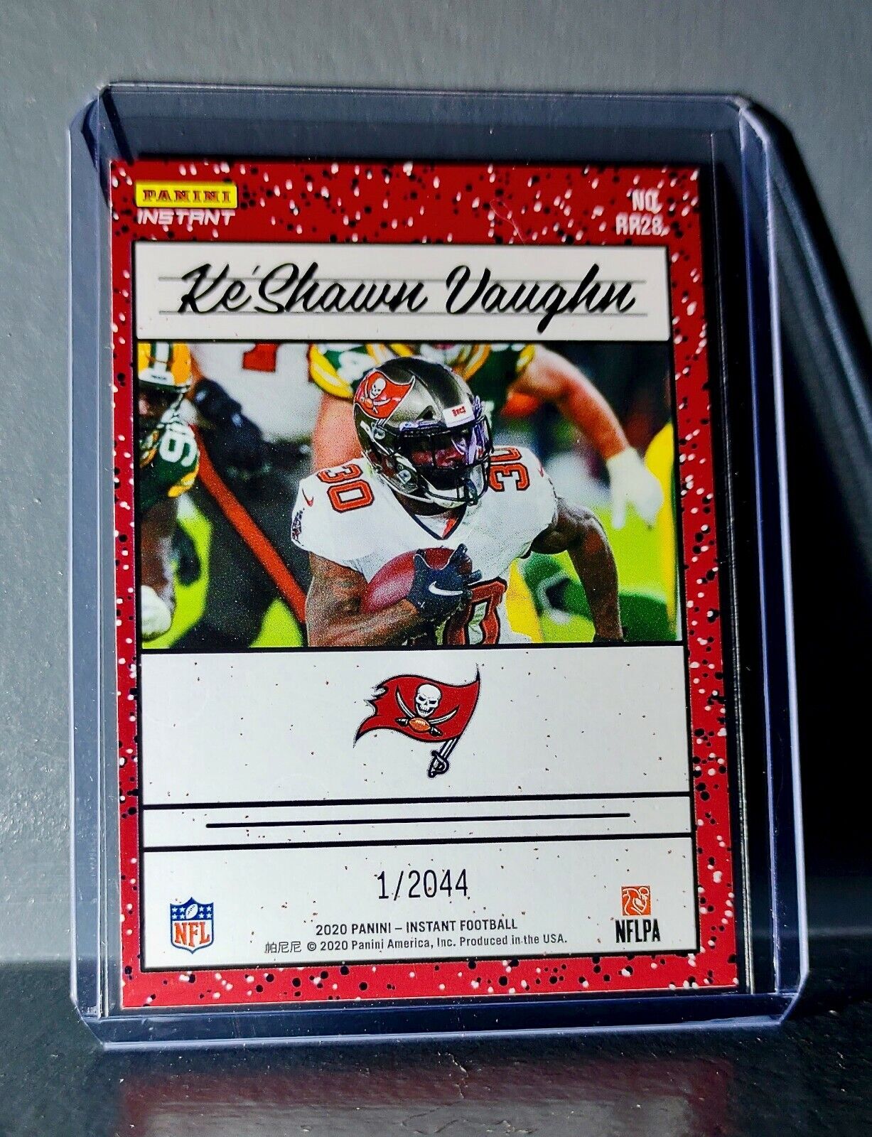 Ke'Shawn Vaughn 2020 Panini NFL Rated Rookie Retro #28 Rookie Card 1/2044