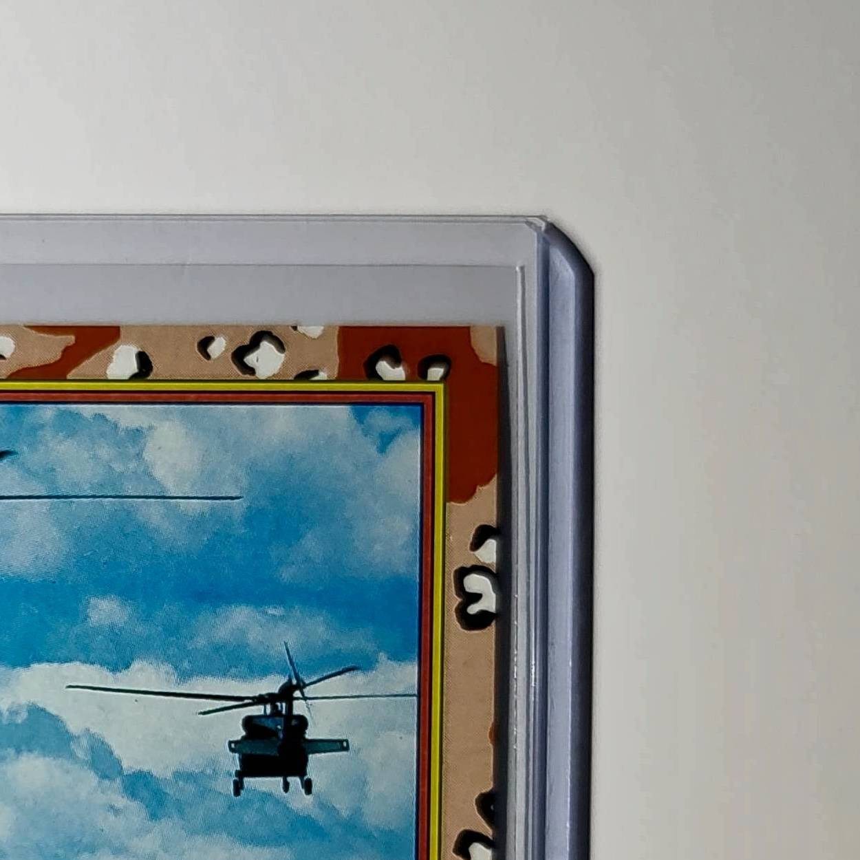 Helicopter Formation 1991 Topps Desert Storm #15 Card