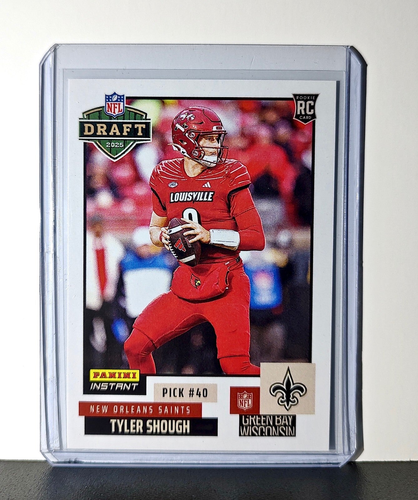 Tyler Shough Rookie 2025 NFL Draft #31 Football Card New Orleans Saints 1 of 879