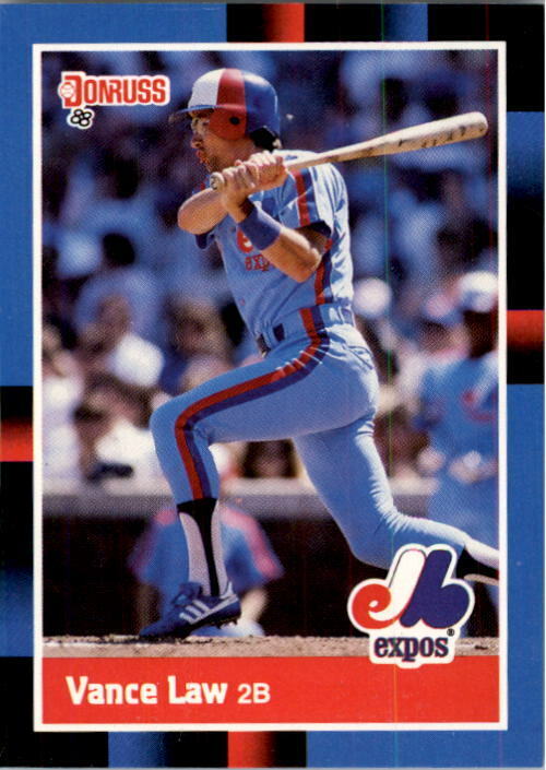 1988 Vance Law Donruss Baseball Card #212