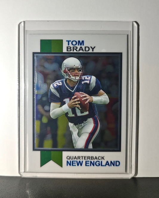 Tom Brady 2023 Topps 1973 NFL #1973-18 Card New England Patriots