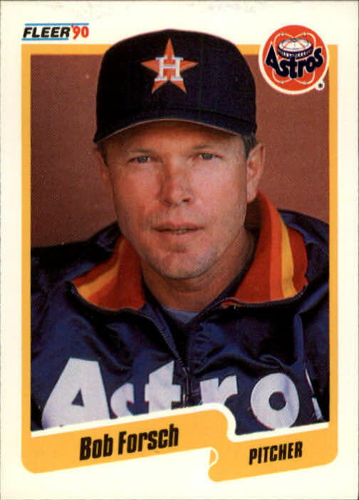 1990 Bob Forsch Fleer Baseball Card #231