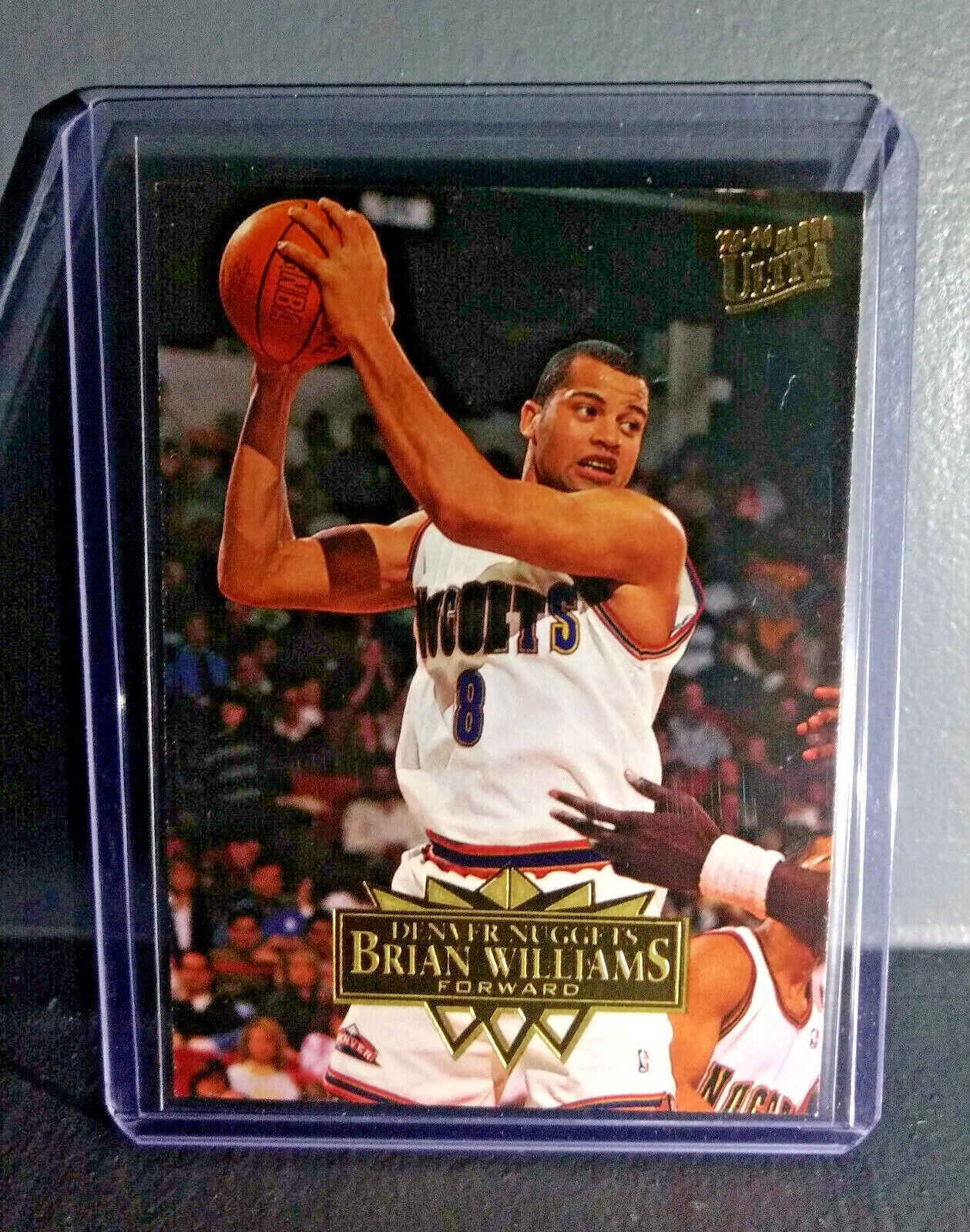 1995-96 Brian Williams Fleer Ultra #49 Basketball Card