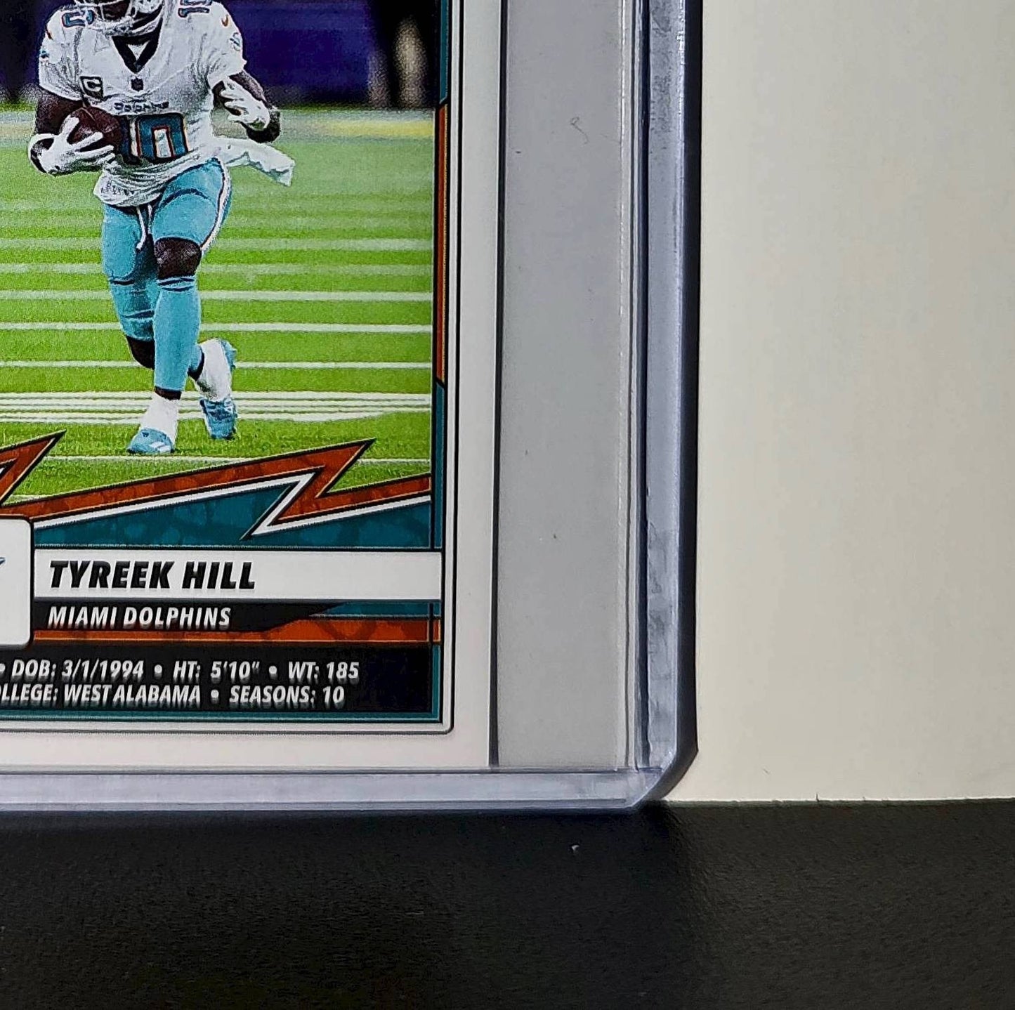 Tyreek Hill 2025 Panini NFL #61 Sticker Miami Dolphins