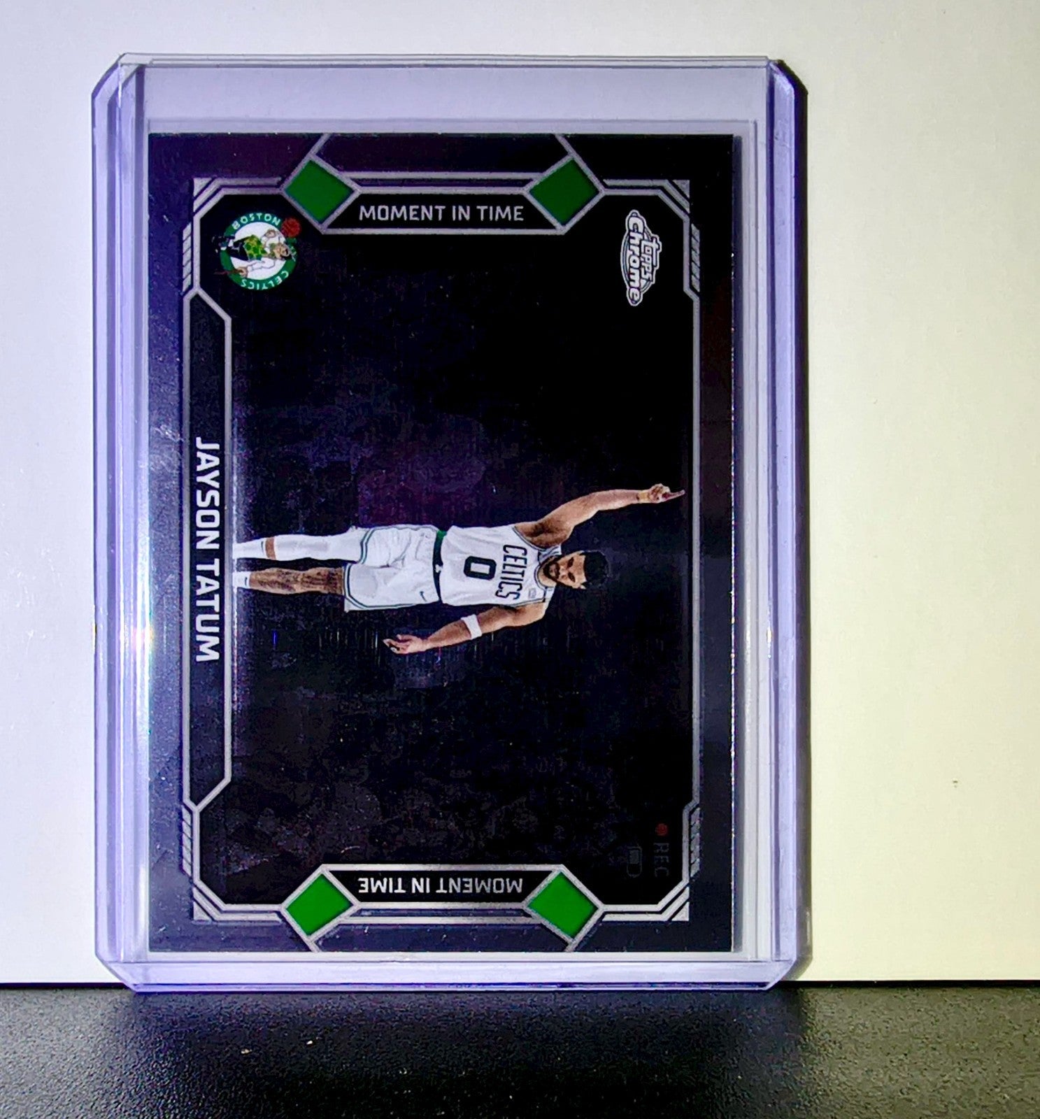 Jayson Tatum 2025-26 NBA Topps Chrome Update Moment in Time #MT-6 Card Celtics