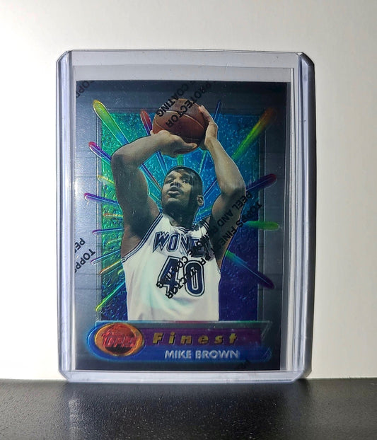 Mike Brown 1994-95 Topps Finest #191 Basketball Card