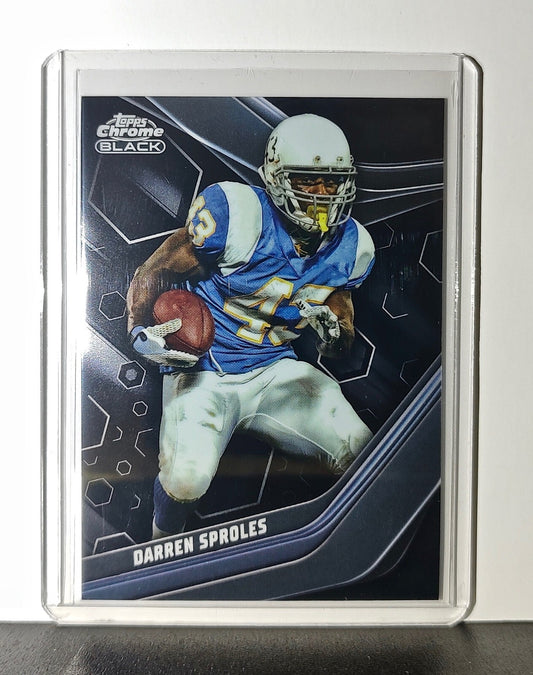 Darren Sproles 2023 Topps Chrome Black NFL #143 Card San Diego Chargers