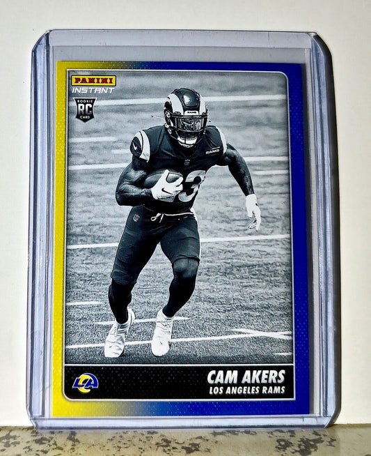 Cam Akers 2020 Panini NFL #2 Black and White Rookies Card LA Rams 1 of 518