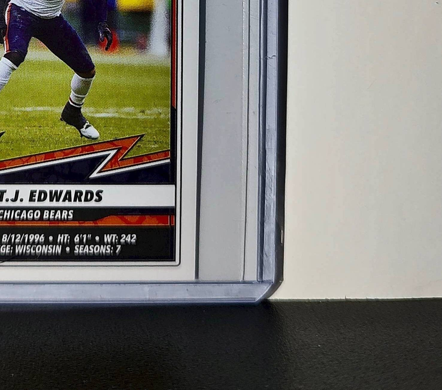 T.J. Edwards 2025 Panini NFL #369 Sticker Chicago Bears