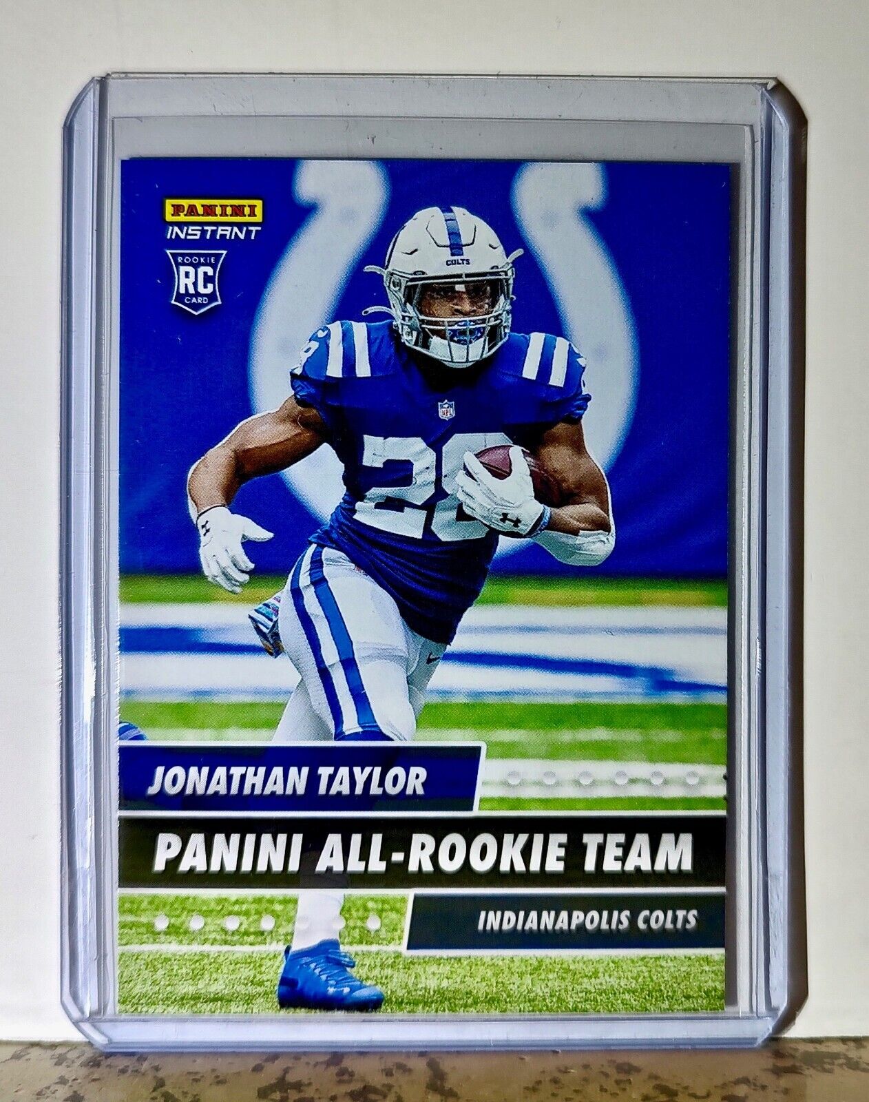 Jonathan Taylor 2020 Panini All-Rookie Team NFL #2 Card 1/648 Indianapolis Colts