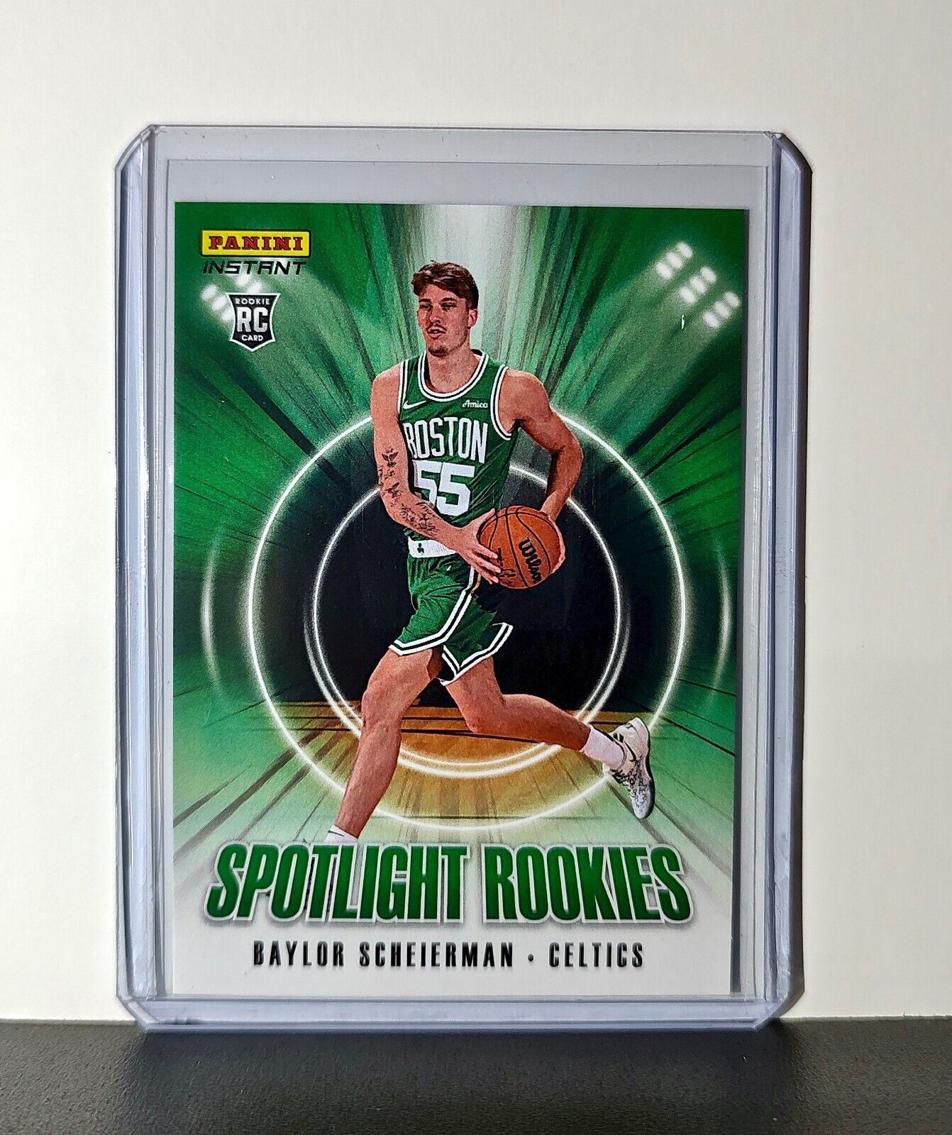 Baylor Scheierman Rookie 2024-25 Panini Spotlight Rookies NBA #29 Celtics 1/170