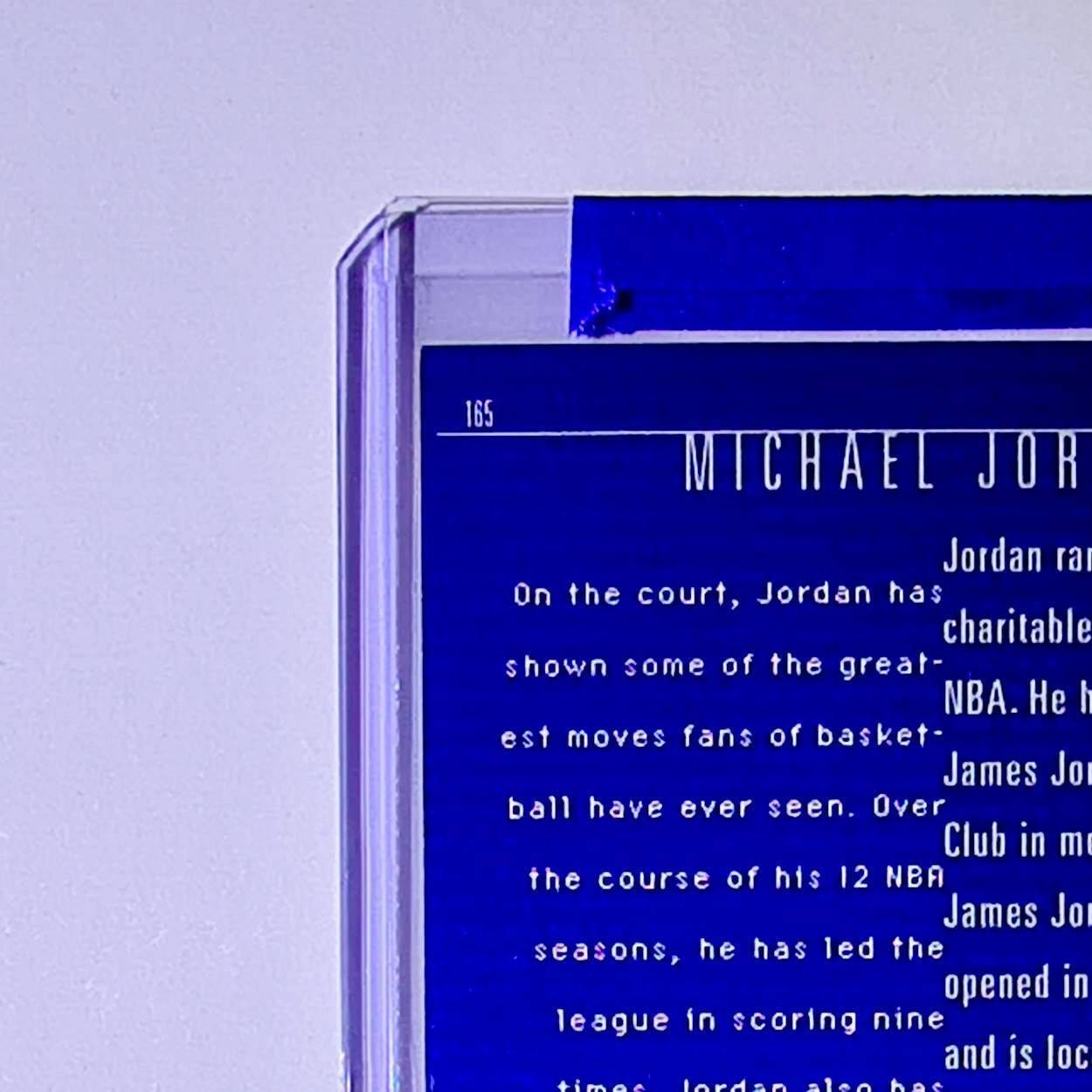 Michael Jordan 1997-98 Upper Deck Court Perspectives #165 Card Chicago Bulls