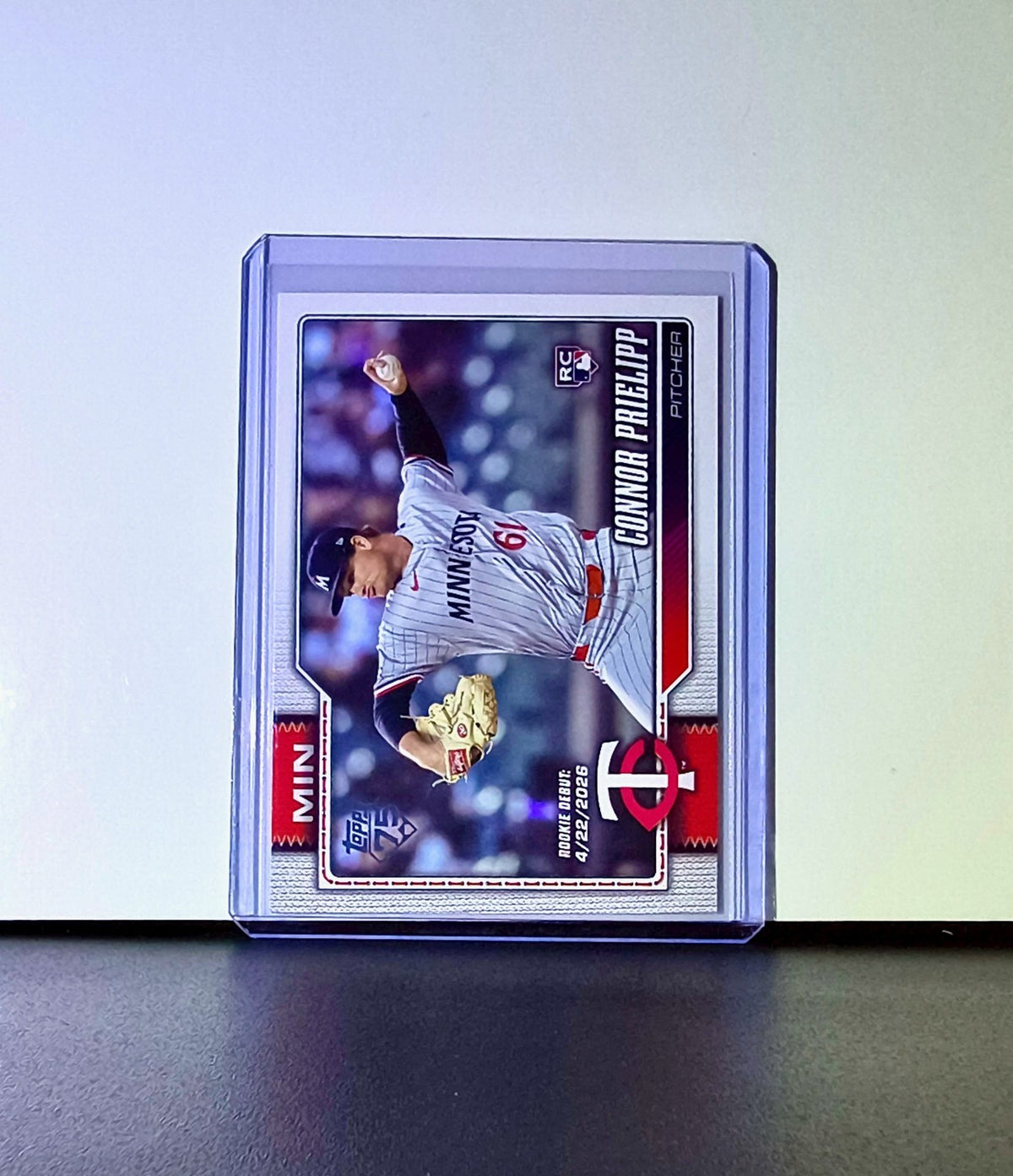 Connor Prielipp Rookie 2026 Topps Update MLB #US266 Card Minnesota Twins