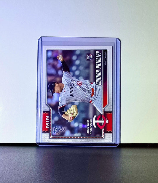 Connor Prielipp Rookie 2026 Topps Update MLB #US266 Card Minnesota Twins