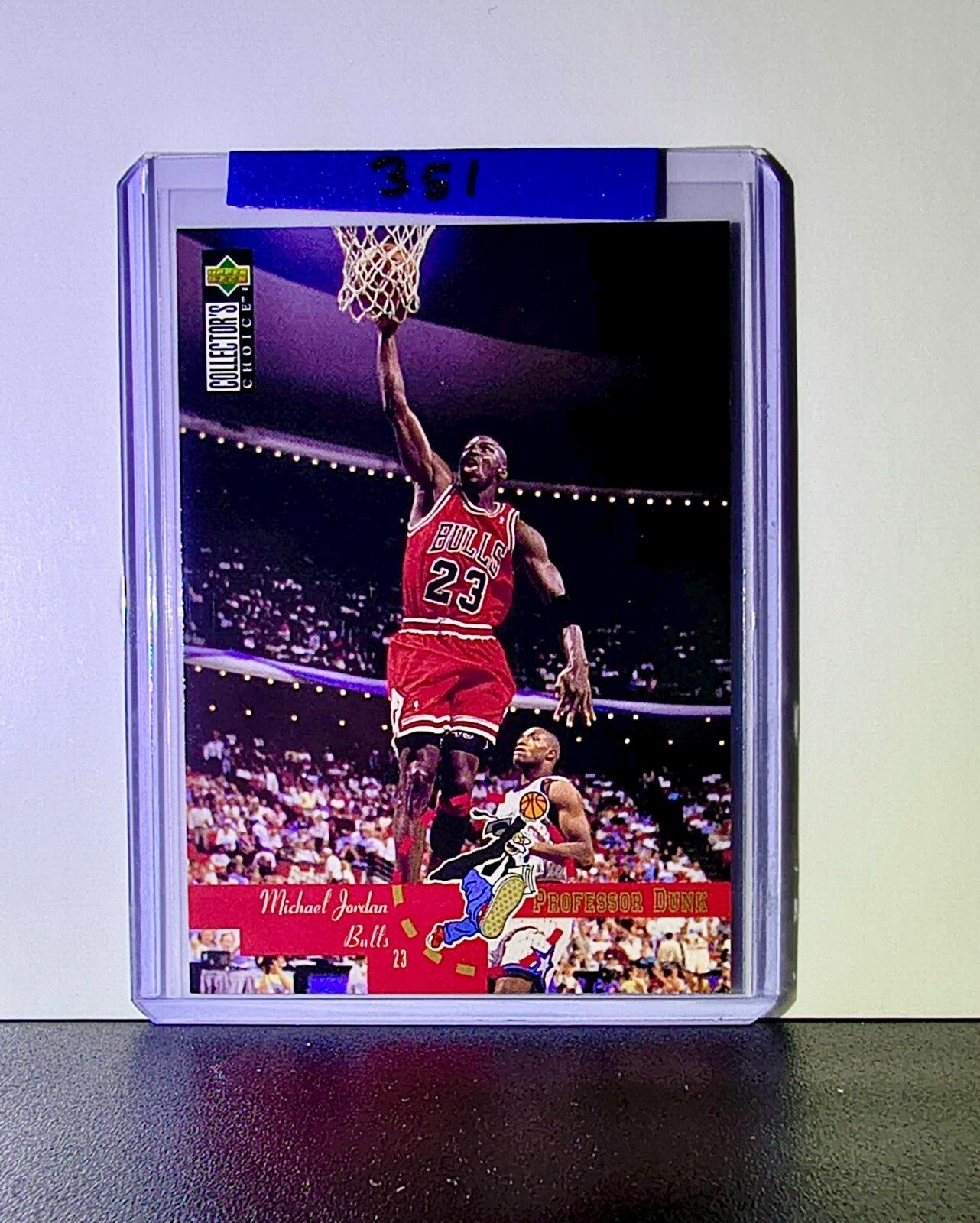 Michael Jordan 1995-96 Upper Deck Collector's Choice #195 Card Chicago Bulls