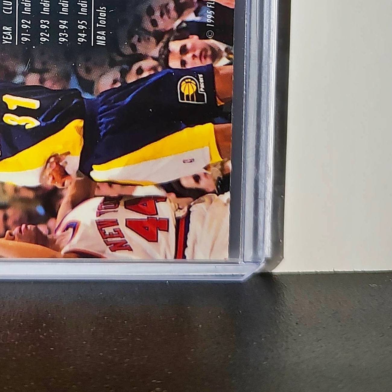 Reggie Miller 1995-96 Flair NBA #58 Card Indiana Pacers