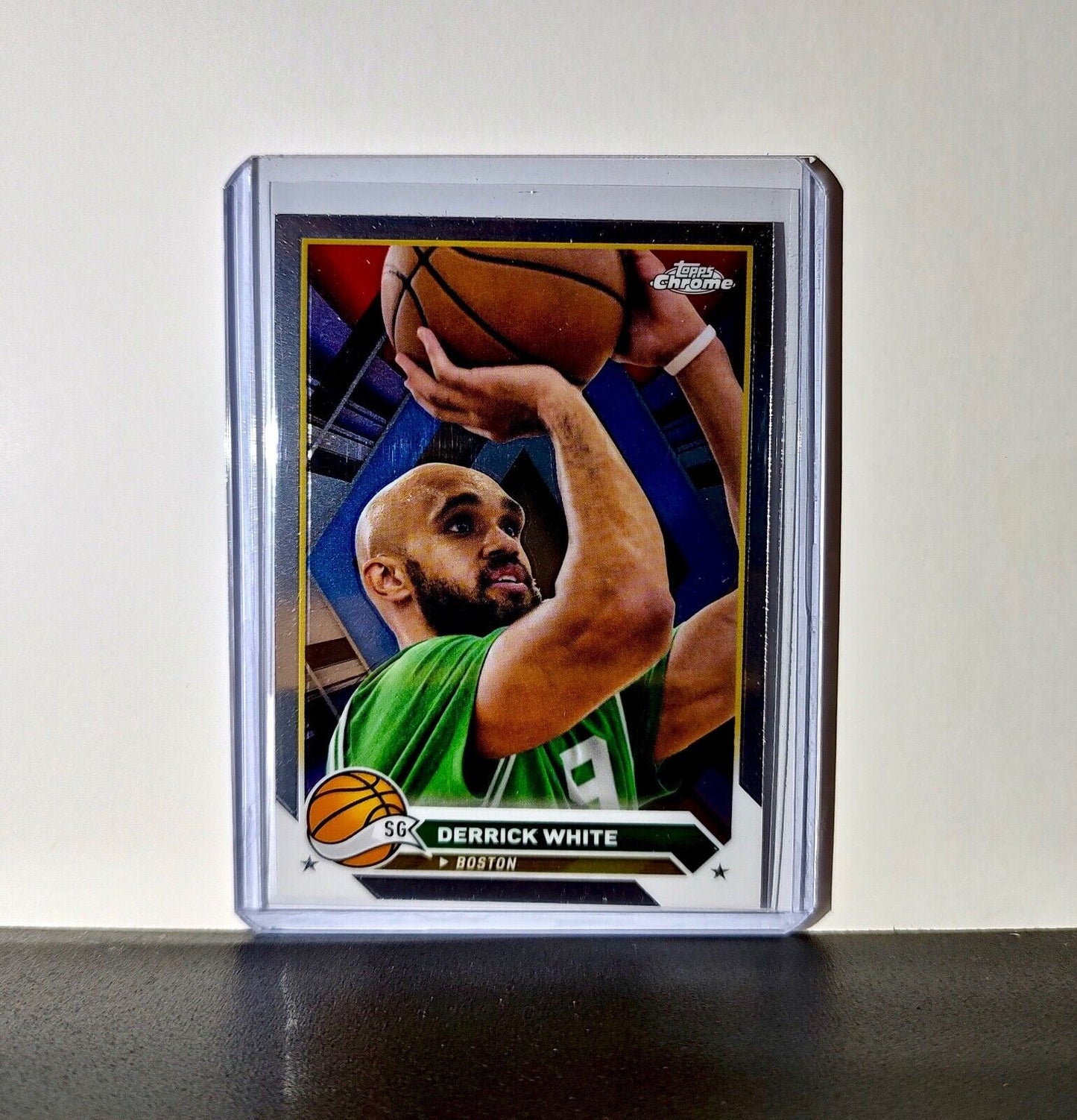 Derrick White 2023-24 Topps Chrome NBA #141 Card Boston Celtics