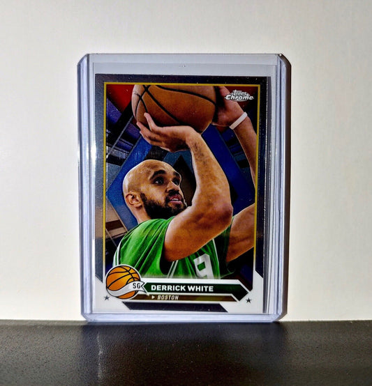 Derrick White 2023-24 Topps Chrome NBA #141 Card Boston Celtics