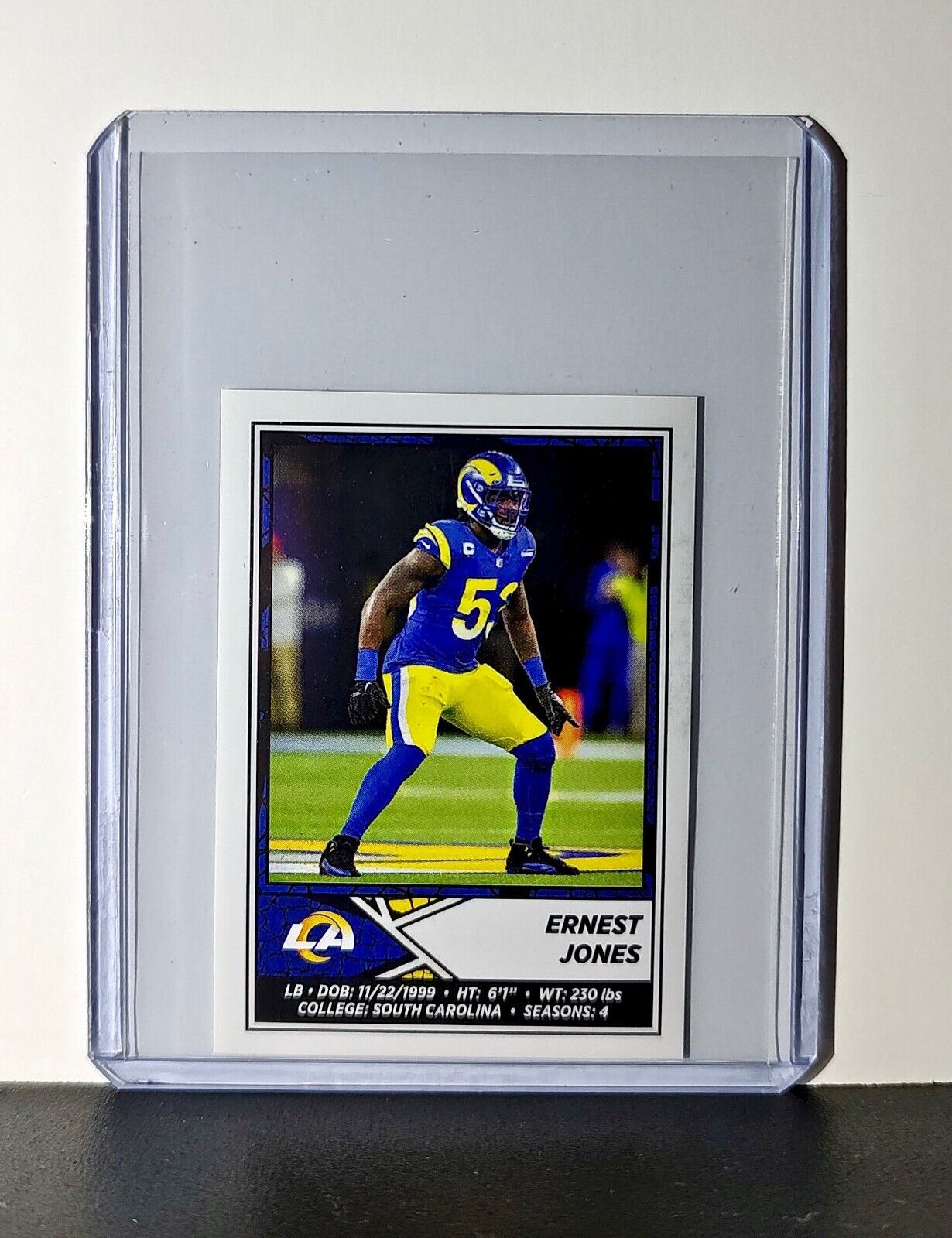 Ernest Jones 2024 Panini NFL Sticker #517 Los Angeles Rams