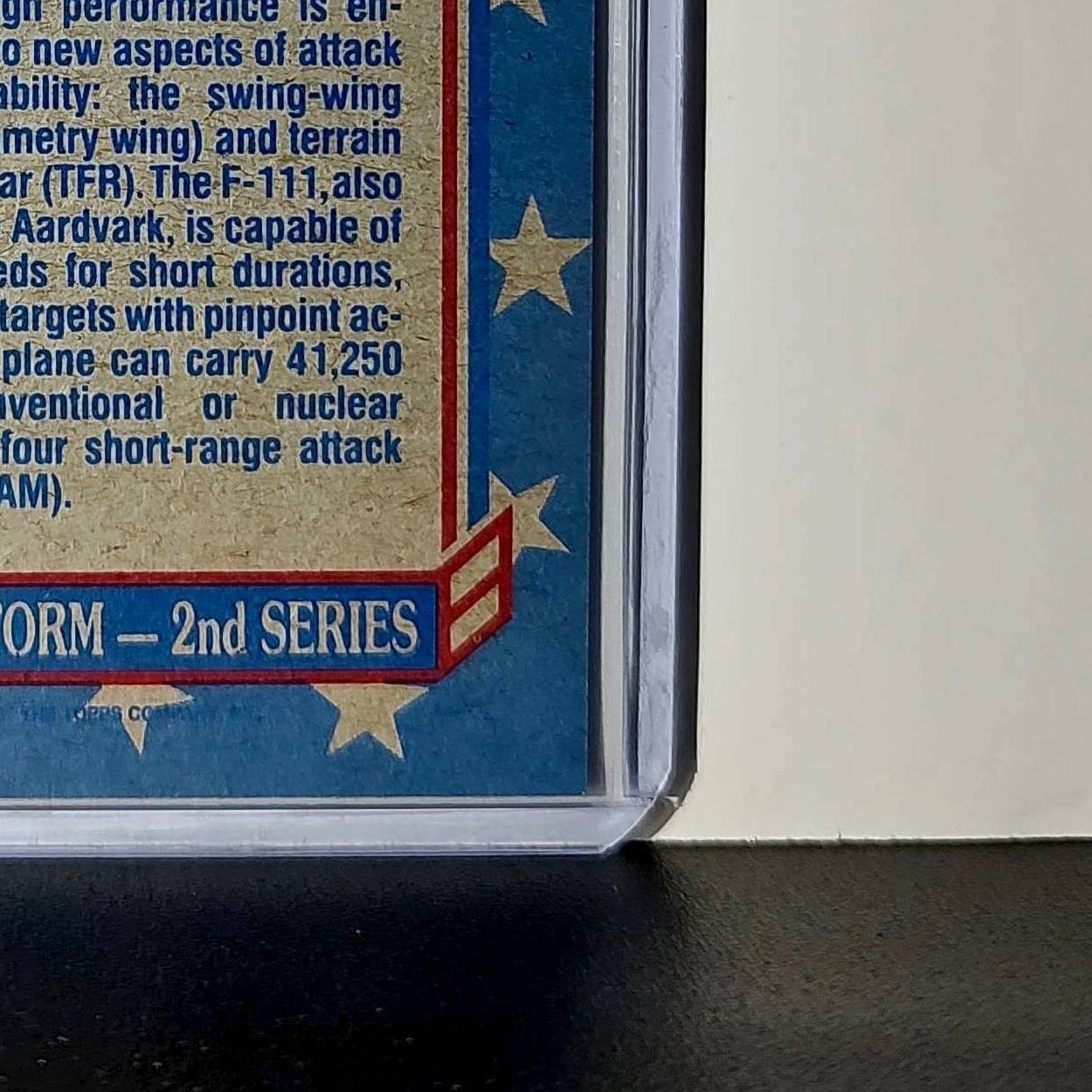 F-111 Aardvark 1991 Topps Desert Storm #133 Card