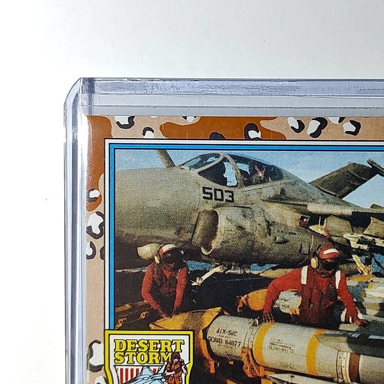 A-6 Intruder 1991 Topps Desert Storm #104 Card
