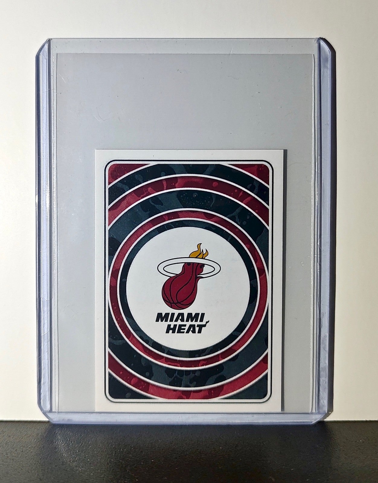 Logo Miami Heat 2023-24 Panini NBA #204 Sticker Miami Heat