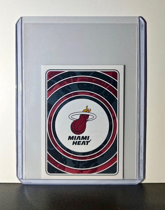 Logo Miami Heat 2023-24 Panini NBA #204 Sticker Miami Heat