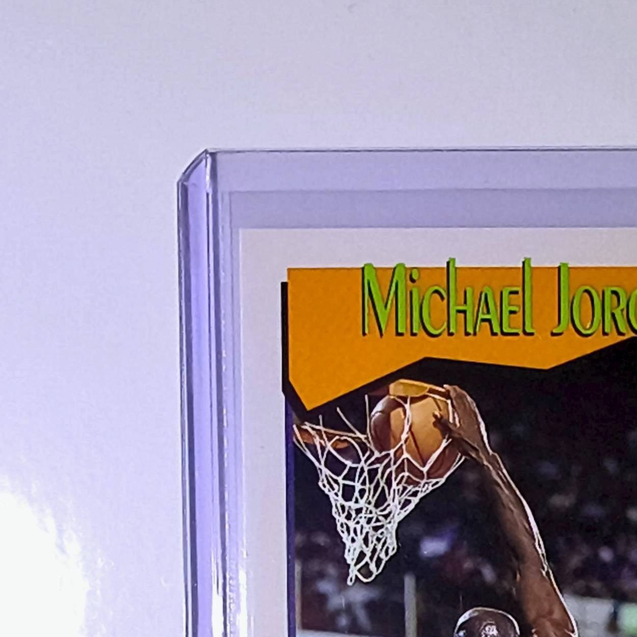 Michael Jordan 1991-92 NBA Hoops #536 Basketball Card Chicago Bulls