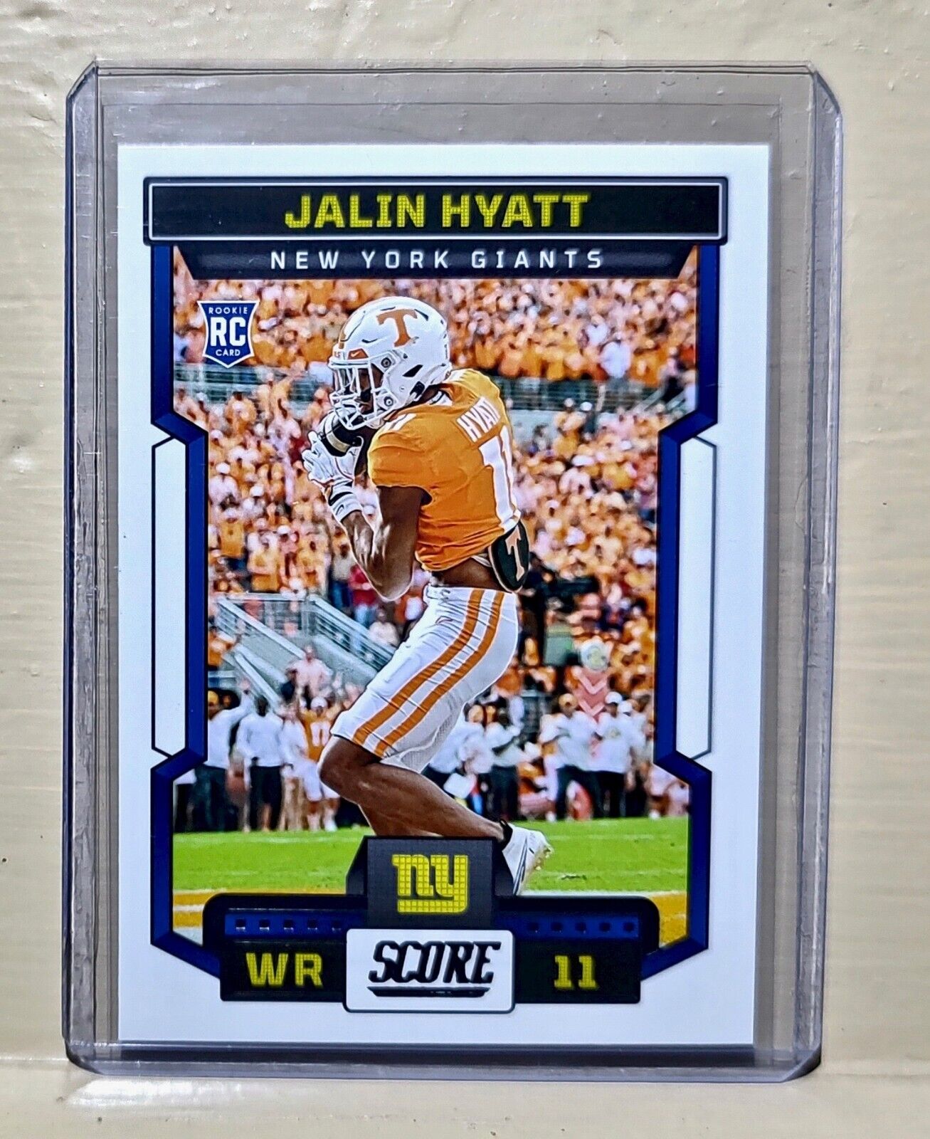 Jalin Hyatt 2023 Panini NFL #347 Score Football Card New York Giants