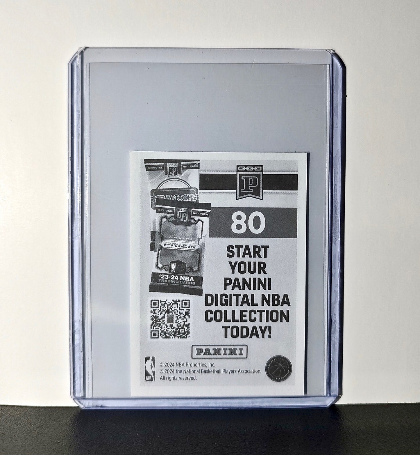 Alexandre Sarr Rookie Draft 2024-25 Panini NBA #80 Sticker Washington Wizards