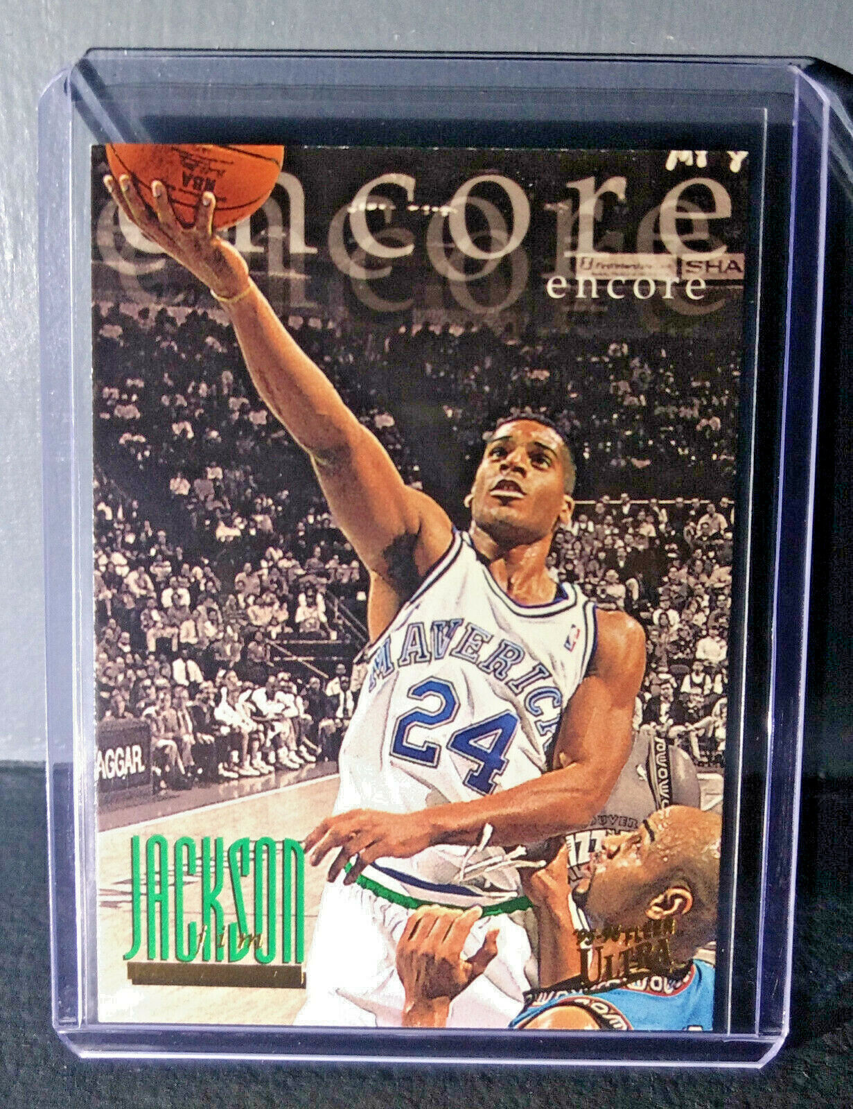 1995-96 Jim Jackson Fleer Ultra #316 Encore Basketball Card